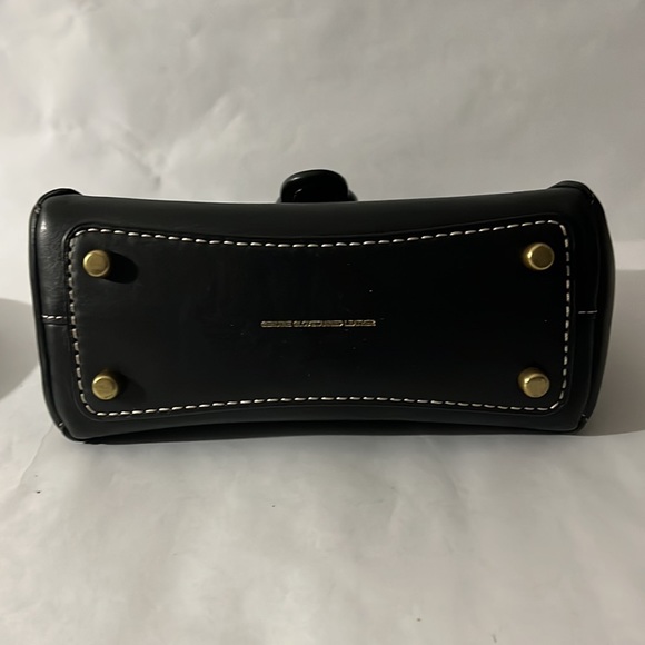 Coach Courier Carryall Black Glovetanned Leather Handle & Shoulder Bag - Picture 3 of 12